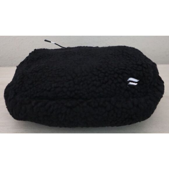 Fabletics BG2357093 Women's One Size Black The Belt Bag Teddy *Fleece - Picture 4 of 5